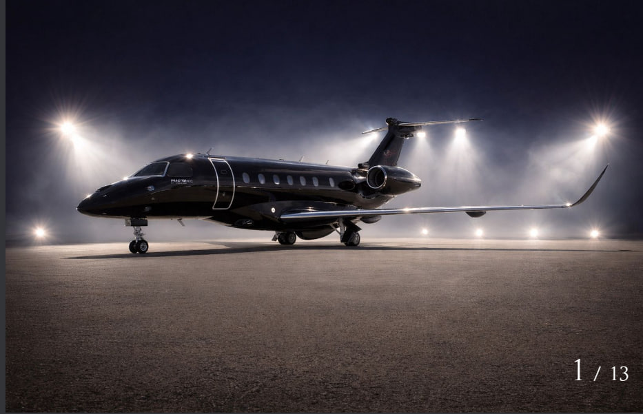 Embraer Praetor 600 sur le tarmac